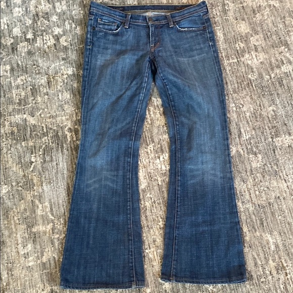 Citizens of Humanity Classic Blue Women's Jeans - size 28 - low waist flare - Picture 1 of 9